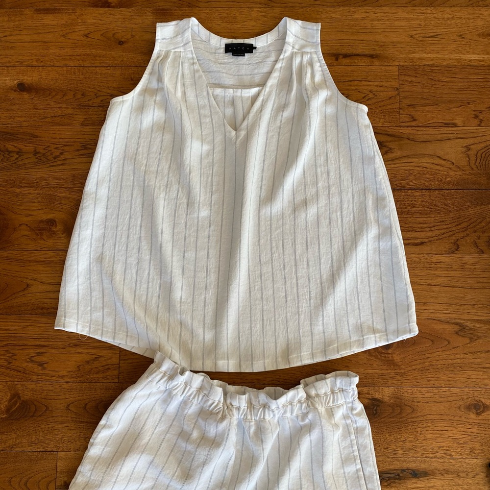 Hatch Maternity Shorts and Shirt Set